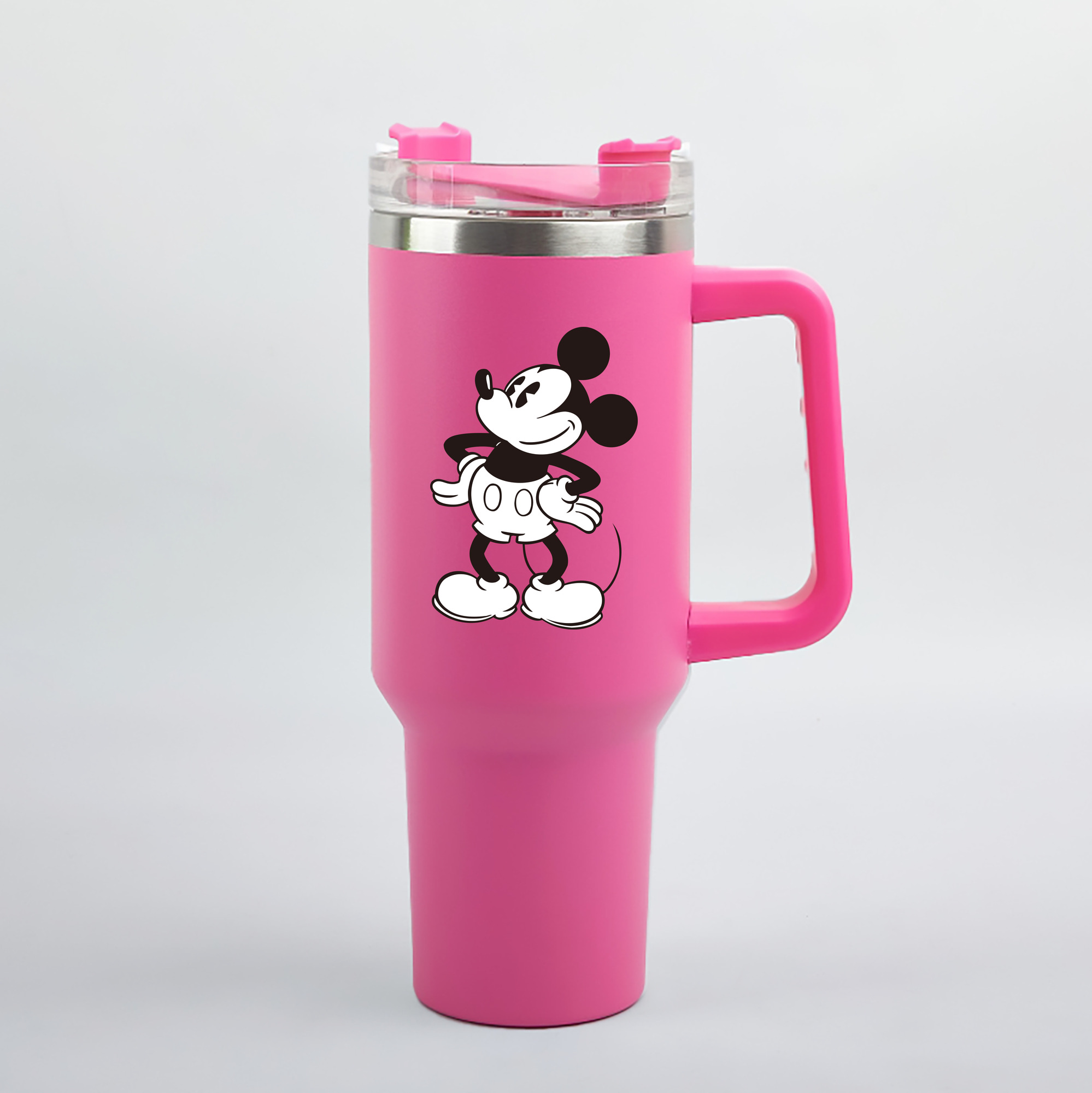 （画像用） ミッキーマウス Mickey Mouse 1200mL車用タンブラー（カラープリント）